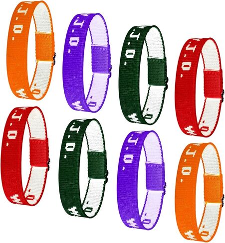12Pcs WW Bracelets JD Jesus Bracelets Multiple Color Options for Boy and Girl, Man and Women in Kuwait