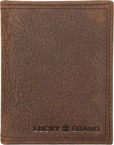 Lucky Brand Men's Embossed Trifold and L-fold Wallet in Saudi Arabia