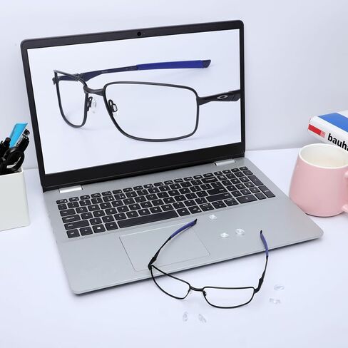 5 أزواج من مخدات أنف للنظارة من OOWLIT لـ Oakley Whisker/Crosshair 1.0/2.0 OO4044/Wiretap OO4071/Crosshair S/Square Wire OO4075 in Kuwait