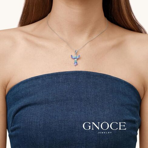 GNOCE Phoenix Peacock Pendant Charms for Bracelet/Necklace 925 Sterling Silver Dangle Charms for Women Girls Wife Daughter Jewelry Gift in Saudi Arabia