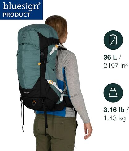 Osprey Sirrus 24L Women's Hiking Backpack, Tunnel Vision Grey in Kuwait