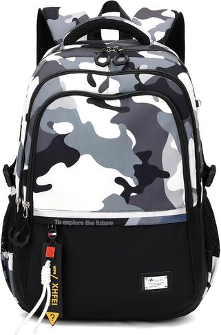 MITOWERMI Boys Backpack for Kids Backpack for School Elementary Primary Student Bookbags Middle School Backpacks Teen Casual Travel Back Packs Black in Saudi Arabia
