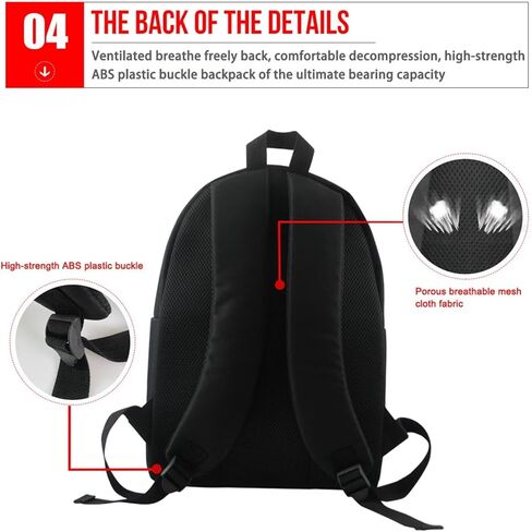 Cute Bee Causal Backpack School Camp Rucksack with Lunch Box Bag,Pencil Case 3 in 1 Backpack Set in Kuwait