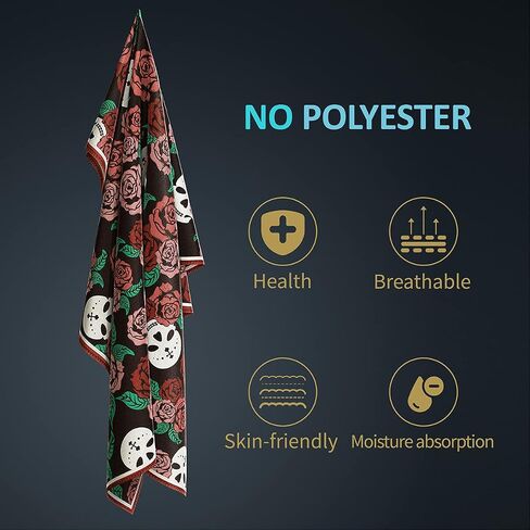 100% Mulberry Silk Scarf for Women with Gift Packed Small Square 55cm in Saudi Arabia