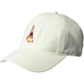 Spongebob Squarepants Dad Hat, Cotton Adult Baseball Cap with Curved Brim
