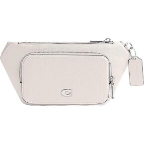 COACH Belt Bag in Crossgrain Leather, DEEP Plum
