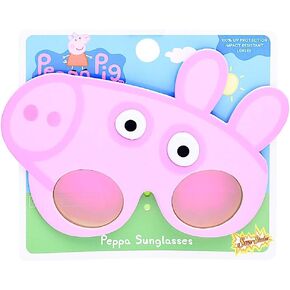 Sun-Staches Official Peppa Pig Sunglasses | Costume Accessory | One Size Fits Most