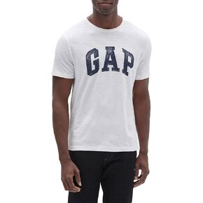 GAP Men's Short Sleeve Slub Logo Tee T-shirt