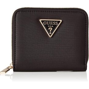 GUESS Women's Eco Gemma Small Zip Around Wallet, Bifold in Kuwait