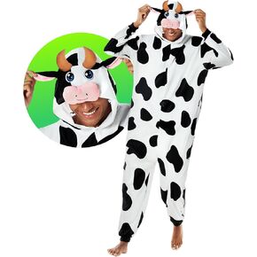 Morph Cow Costume Cow Costume Adult Cow Costume Women Cow Costume Men Farm Animal Costumes For Adults Halloween Costumes Men