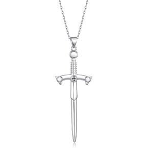 Trident/Sword Necklace for Men Poseidon Trident Necklace Jewelry Gifts for Women
