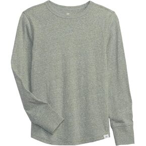 GAP Boys' Texture Long Sleeve Tee T-Shirt