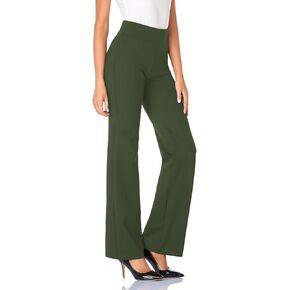 Tapata Women Dress Pants 28"/30"/32"/34" High Waist Stretchy Bootcut Pants Tall, Petite, Regular for Office Business Casual