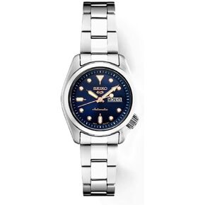 SEIKO Automatic Watch for Men - 5 Sports Collection - Stainless Steel, 60-Minute Track - 100M Water Resistant