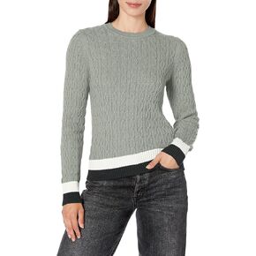 Tommy Hilfiger Women's Everyday Crewneck Cable Sweater