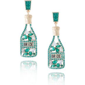 Bachelorette Earrings for Bride - Bachelorette Party Accessories Bridal Shower Gift for Bride to Be