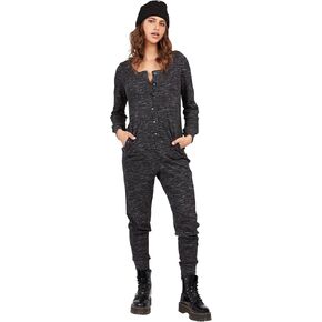 Volcom Womens Lived in Lounge Jam Jams Onesie Jumpsuit Romper