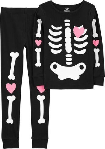 Carter's Girls' 2T-8 2 Piece Snug Fit Cotton Halloween PJs in Kuwait
