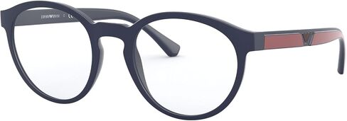 Emporio Armani Men's Ea4152 Prescription Eyewear Frames with Two Interchangeable Sun Clip-ons Round in Saudi Arabia