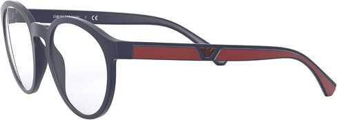 Emporio Armani Men's Ea4152 Prescription Eyewear Frames with Two Interchangeable Sun Clip-ons Round in Saudi Arabia