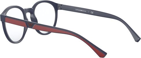 Emporio Armani Men's Ea4152 Prescription Eyewear Frames with Two Interchangeable Sun Clip-ons Round in Saudi Arabia