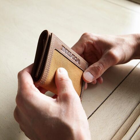 WOLVERINE Men's RFID Blocking Rugged Trifold Wallet (Avail in Cotton Canvas Or Leather) in Saudi Arabia