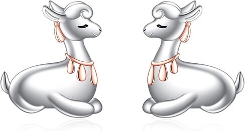 Cute Animal Earrings Sterling Silver Fashion Animals Stud Earrings Jewelry for Women Birthday Gifts or Daily Surprise in Saudi Arabia