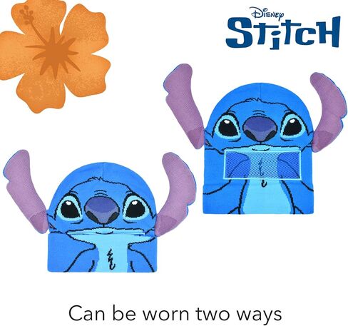 Concept One Disney Lilo and Stitch Winter Beanie Hat Knitted Stocking Cap in Saudi Arabia