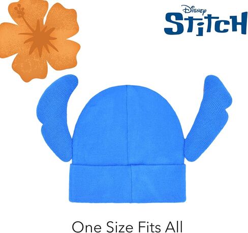 Concept One Disney Lilo and Stitch Winter Beanie Hat Knitted Stocking Cap in Saudi Arabia