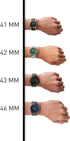 Emporio Armani Automatic Self-Winding Dress Watch with Stainless Steel Or Leather Band in Saudi Arabia