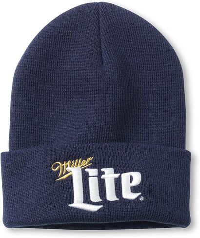 AMERICAN NEEDLE Unisex Miller High Life Beer Brand Cuffed Knit Beanie Hat in Saudi Arabia
