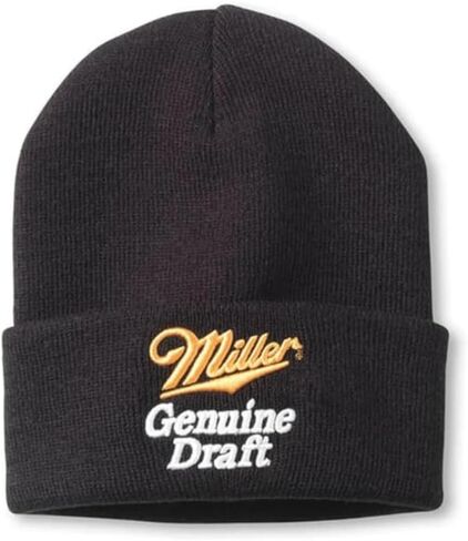 AMERICAN NEEDLE Unisex Miller High Life Beer Brand Cuffed Knit Beanie Hat in Saudi Arabia