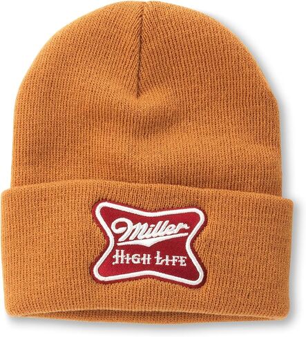 AMERICAN NEEDLE Unisex Miller High Life Beer Brand Cuffed Knit Beanie Hat in Saudi Arabia