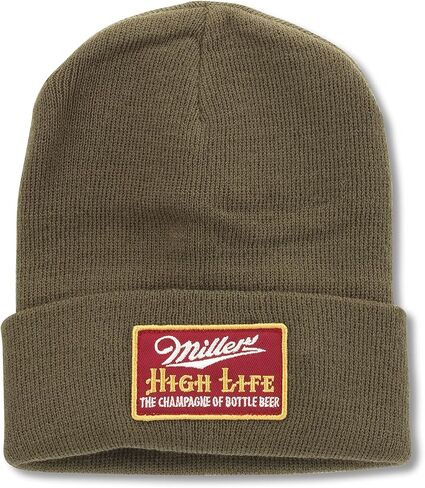 AMERICAN NEEDLE Unisex Miller High Life Beer Brand Cuffed Knit Beanie Hat in Saudi Arabia
