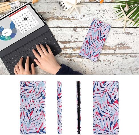 محفظة نسائية من الجلد رفيعة للغاية من HUA ANGEL، محفظة بمقبض ثنائي الطي وحامل لبطاقات الائتمان طويلة للسيدات رفيعة in Kuwait