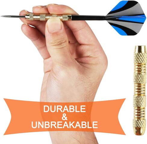 Accmor Steel Tip Darts, Professional Metal Darts, Darts Metal Tip Set, Metal Darts for Dartboard,18 pcs in Saudi Arabia