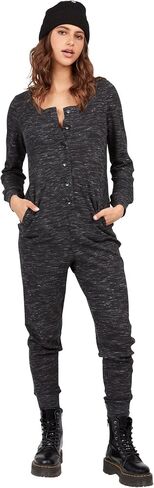 Volcom Womens Lived in Lounge Jam Jams Onesie Jumpsuit Romper in Saudi Arabia