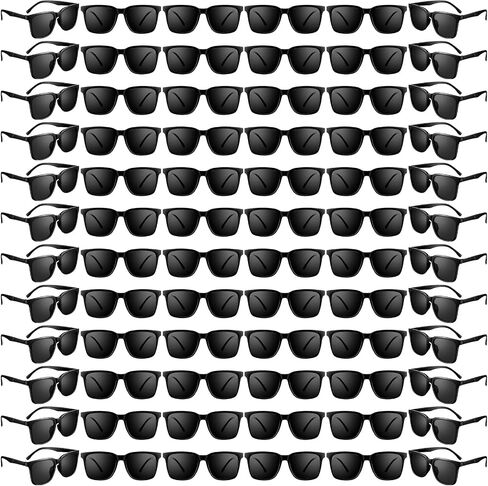 100 Pieces Sunglasses Bulk Wedding favor Retro Sunglasses Vintage Square Sunglasses Unisex 80s Classic Sunglasses in Saudi Arabia