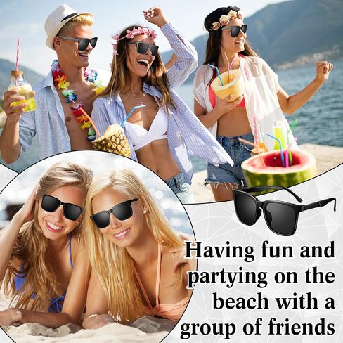 100 Pieces Sunglasses Bulk Wedding favor Retro Sunglasses Vintage Square Sunglasses Unisex 80s Classic Sunglasses in Saudi Arabia