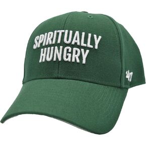 The Kabbalah Centre Spiritually Hungry MVP Hat Cap Adjustable One Size Fits All Baseball Hat for Men and Women Unisex