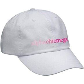Go Greek Chic Baseball Cap - Pink Gradient