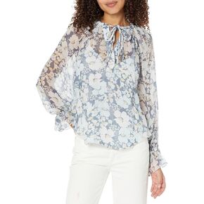 Joie Women's Brigitta Top in Nightshadow Blue Multi