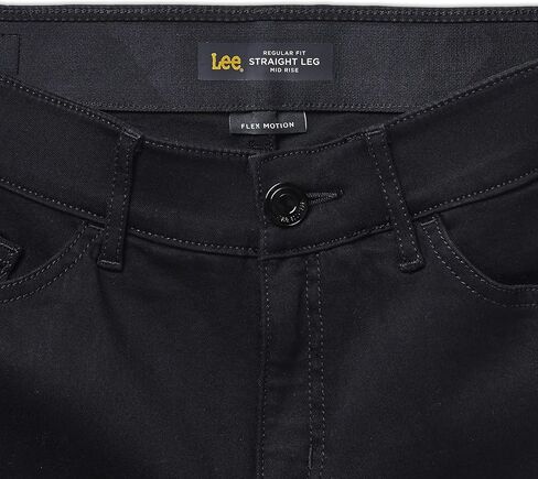 Lee Women's Plus Size Ultra Lux Comfort with Flex Motion Straight Leg Jean in Kuwait