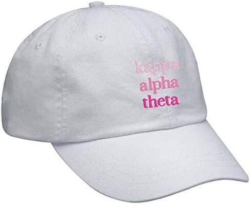 Go Greek Chic Baseball Cap - Pink Gradient in Kuwait