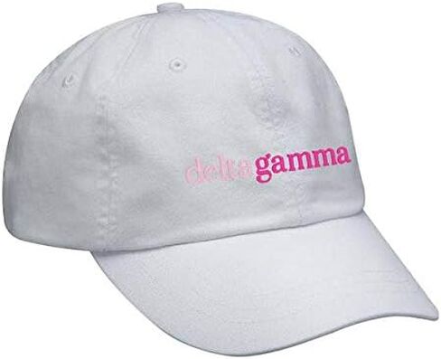 Go Greek Chic Baseball Cap - Pink Gradient in Kuwait
