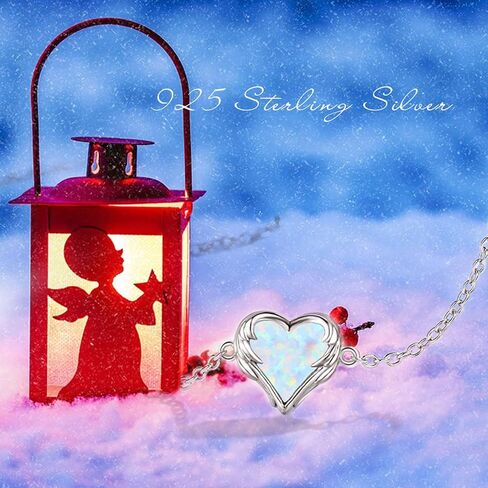 أساور الحيوانات 925 الفضة الاسترليني السلحفاة / نجم البحر / الخنفساء / الثعلب / الفيل سوار حجر القمر / الطحلب العقيق سوار هيبوالرجينيك مجوهرات هدية للنساء الفتيات أمي عيد ميلاد عيد الميلاد in Kuwait