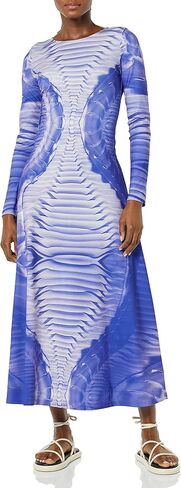 MAKING THE CUT Women's Standard Wide Crew Neck Maxi Dress in Saudi Arabia