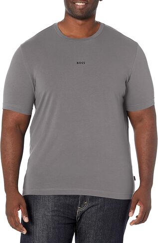 BOSS Men's Center Logo Regular Fit T-Shirt in Saudi Arabia