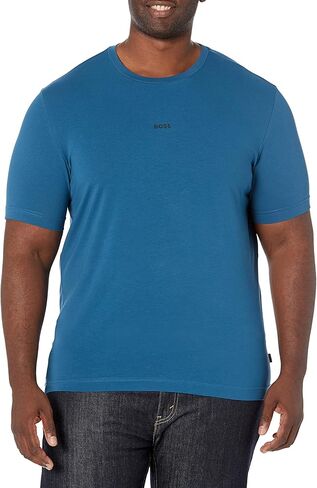 BOSS Men's Center Logo Regular Fit T-Shirt in Saudi Arabia