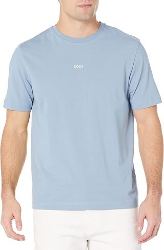 BOSS Men's Center Logo Regular Fit T-Shirt in Saudi Arabia